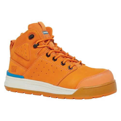 Hard Yakka 3056 PR 130MM Side Zip Orange Safety Boots Hard Yakka 3056 PR 130MM Side Zip Orange Safety Boots